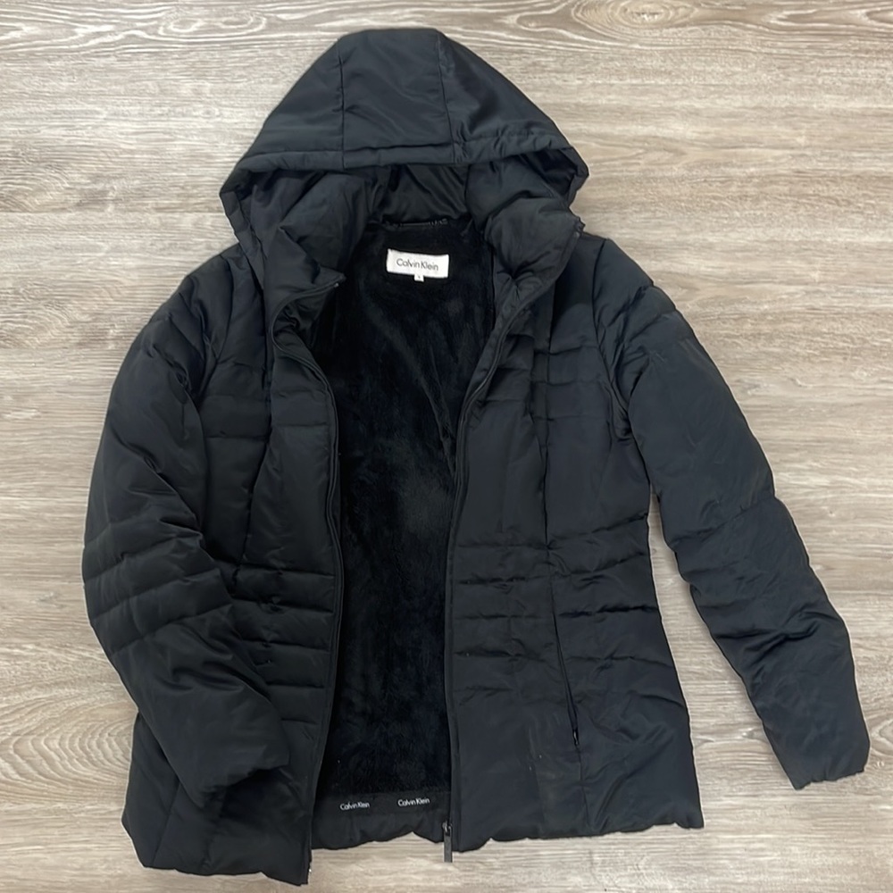 Black Calvin Klein Jacket in size Small
